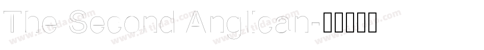 The Second Anglican字体转换